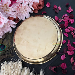 Vriksham Pichwai Art Cow Printed Plate-RG262