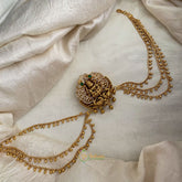 AD Stone Mayil Lakshmi Jada Bun Billai with Maatil - Ghungroo Maatil - G11475