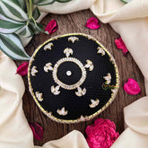 Vriksham Simple Sophisticated Stone-Studded Hair Net With Hair Bun Cage Accessory-BH1275