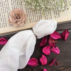 Vriksham Crescent Moon & Goddess Motif Oxidized Silver Adjustable Finger Ring-S1015