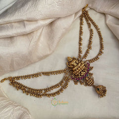 Premium Lakshmi Jada Bun Billai Maatil - Ghungroo Maatil - Jhumka - G11490