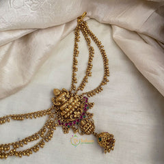 Premium Lakshmi Jada Bun Billai Maatil - Ghungroo Maatil - Jhumka - G11490