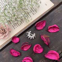 Vriksham Oxidized Crescent Design Nose Ring Pierced Nath-S1026