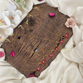 Vriksham Red Butterfly Pendant Invisible Chain-6 pieces Set-Return Gif-RG231