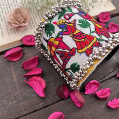 Vriksham Cultural Rhythms Mirror & Thread Work Bracelet-S1032