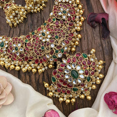 Precious Kemp Short Neckpiece- Bridal Neckpiece-G3325