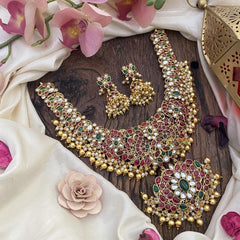 Precious Kemp Short Neckpiece- Bridal Neckpiece-G3325