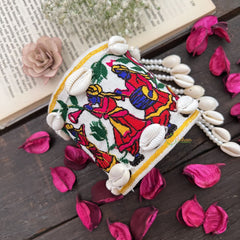 Vriksham Colorful Raas Festival Cuff Bracelet-S1035