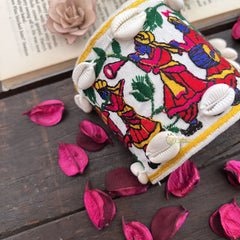 Vriksham Colorful Raas Festival Cuff Bracelet-S1035