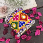 Vriksham Sunshine Folk Embroidered Bracelet-S1038
