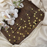 Vriksham Golden Elephant Charms Invisible Pendant Chain-6 pieces Set-Return Gif-RG218