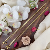 Vriksham Designer Gold Look Alike Bridal Anklets-G17791