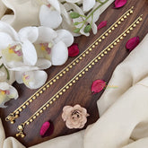 Vriksham Exquisite Gold Look Alike Bridal Anklets-G17790