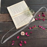 Vriksham Lakshmi Temple Elegance Silver Silver Oxidized Hipchain-S1043