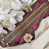 Vriksham Unique Gold Look Alike Bridal Anklets-G17801