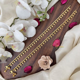 Vriksham Exquisite Gold Look Alike Bridal Anklets-G17799