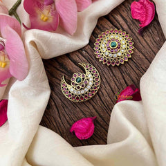 Vriksham Traditional Temple Floral Hair Chandran & Suryan Billai-G21394