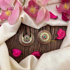 Vriksham Traditional Temple Floral Hair Chandran & Suryan Billai-G21394