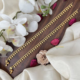 Vriksham Gold Look Alike Antique Bridal Anklets-G17793