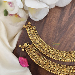 Vriksham Gold Look Alike Antique Bridal Anklets-G17816