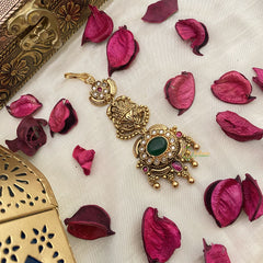 Vriksham Exquisite 1 gm Gold Maang Tikka-G17091