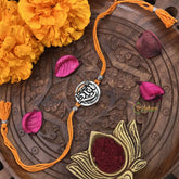 Vriksham Rakshabandhan Sliver Plated Jay Shree Ram Rakhi-RB209