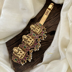 Premium Gold Look Alike Hair clip - Lakshmi -G11291