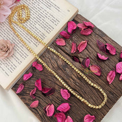 Vriksham Gold Look Alike Leaf Design Daily Wear Chain-G20030
