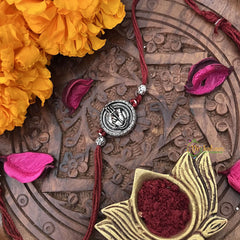 Vriksham Rakshabandhan Sliver Hand Trishul Rakhi-RB217