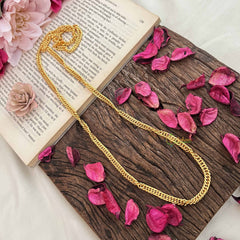 Vriksham Gold Look Alike Curb Daily Wear Chain-G20032