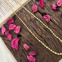 Vriksham Slim Gold Finish Designer Daily Wear Chain-G20035