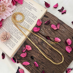 Vriksham Classic Gold Plated Daily Wear Chain-G20028