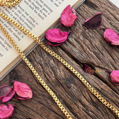 Vriksham Classic Gold Plated Daily Wear Chain-G20028