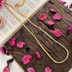Vriksham Durable & Stylish Gold Look Daily Wear Chain-G20034
