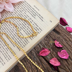 Vriksham Durable & Stylish Gold Look Daily Wear Chain-G20034