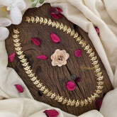 Vriksham Premium Maanga AD Stone Long Neckpiece-Red Green-G17121