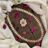 Vriksham Premium Maanga AD Stone Long Neckpiece-Red-G17120