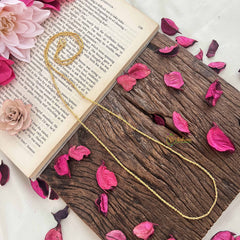 Vriksham Timeless Gold Twist Daily Wear Chain-G20047