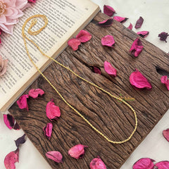 Vriksham Timeless Gold Twist Daily Wear Chain-G20047