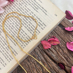 Vriksham Timeless Gold Twist Daily Wear Chain-G20047