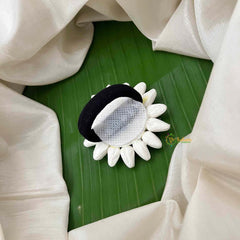 Vriksham Jasmine Bud Hair With Traditional Kemp Stone Medallion Flower Accessories-KH1269