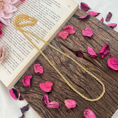 Vriksham Classic Gold-Plated Unisex Daily Wear Chain-G20049