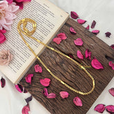 Vriksham Stylish Gold-Toned Long Chain for Daily Wear Chain-G20027