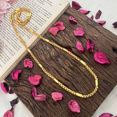 Vriksham Stylish Gold-Toned Long Chain for Daily Wear Chain-G20027