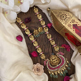 Vriksham Lakshmi Pendant Jadau Kundan Neckpiece-J2620