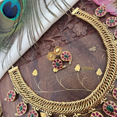 Vriksham Jalebi Style Reversible Maanga Short Neckpiece-G18129