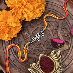 Vriksham Rakshabandhan Sliver Plated Best Bro Rakhi-RB192