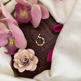 Vriksham Classic Round & Pear Style Press Naths/Nose Pin-Red White & Green-G20738