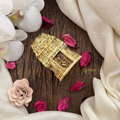 Vriksham Miniature Golden Temple-Style Ganasha Kumkum Box Return Gif-RG234