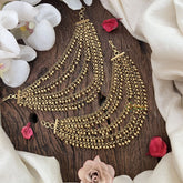 Vriksham Gold Look Alike 5 Layer Maatil-Gold Pearl-G19078